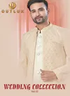 Outluk Wedding Collection Vol 32 Party Wear Mens Indo Western Manufacturers
